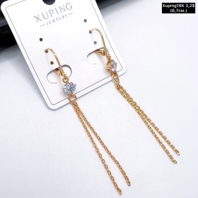 Сережки Xuping18К 20051 ( 6.7 см)